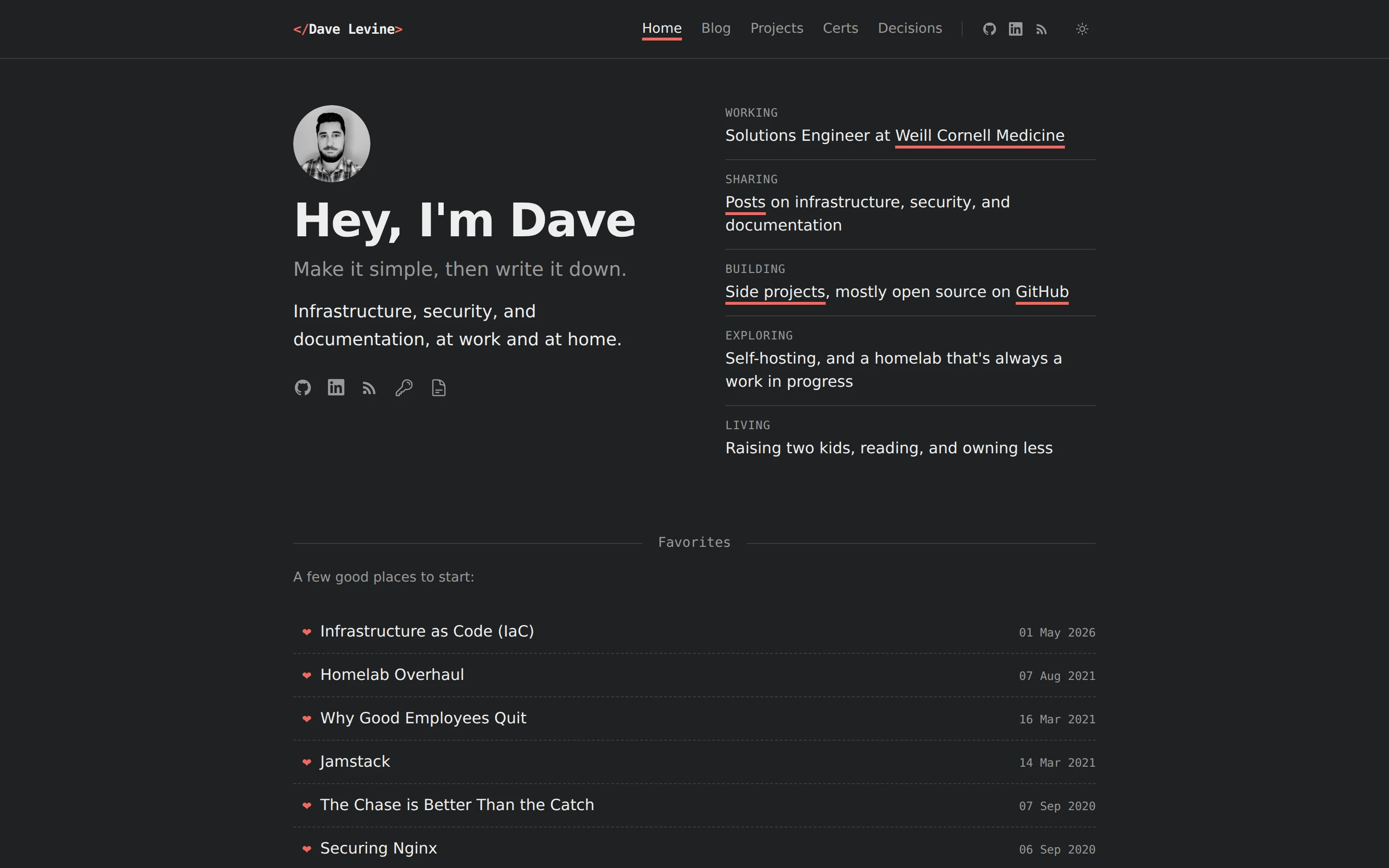 Portfolio screenshot