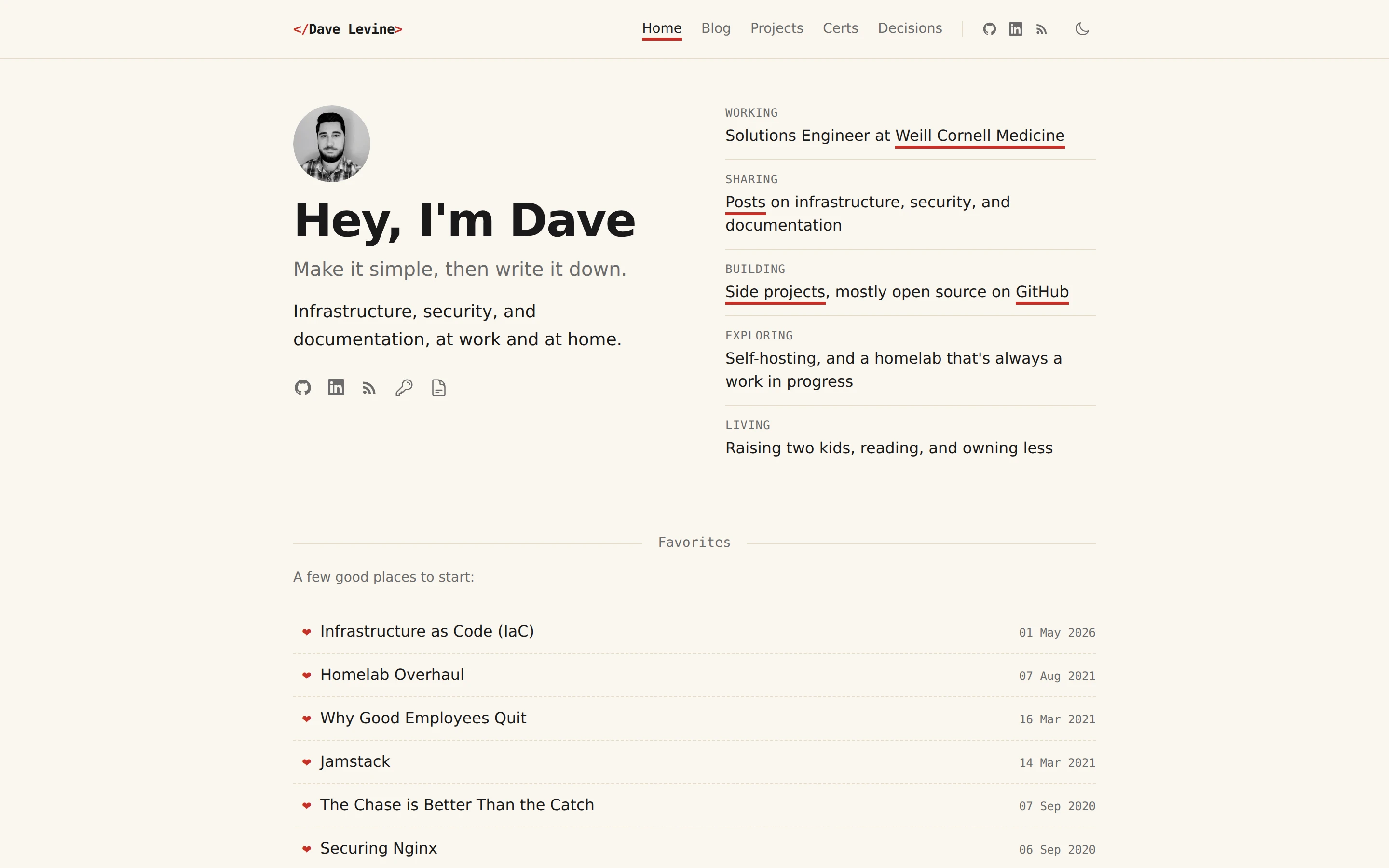 Portfolio screenshot